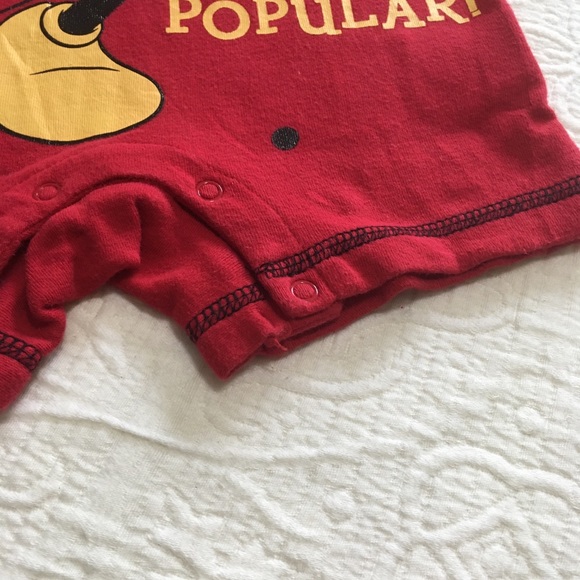 3m (5/$20) Mickey Mouse and Tow Truck Summer Rompers - Picture 7 of 9